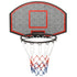 Basketball Backboard Black 71x45x2 cm Polyethene