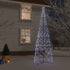 Christmas Cone Tree Cold White 1400 LEDs 160x500 cm