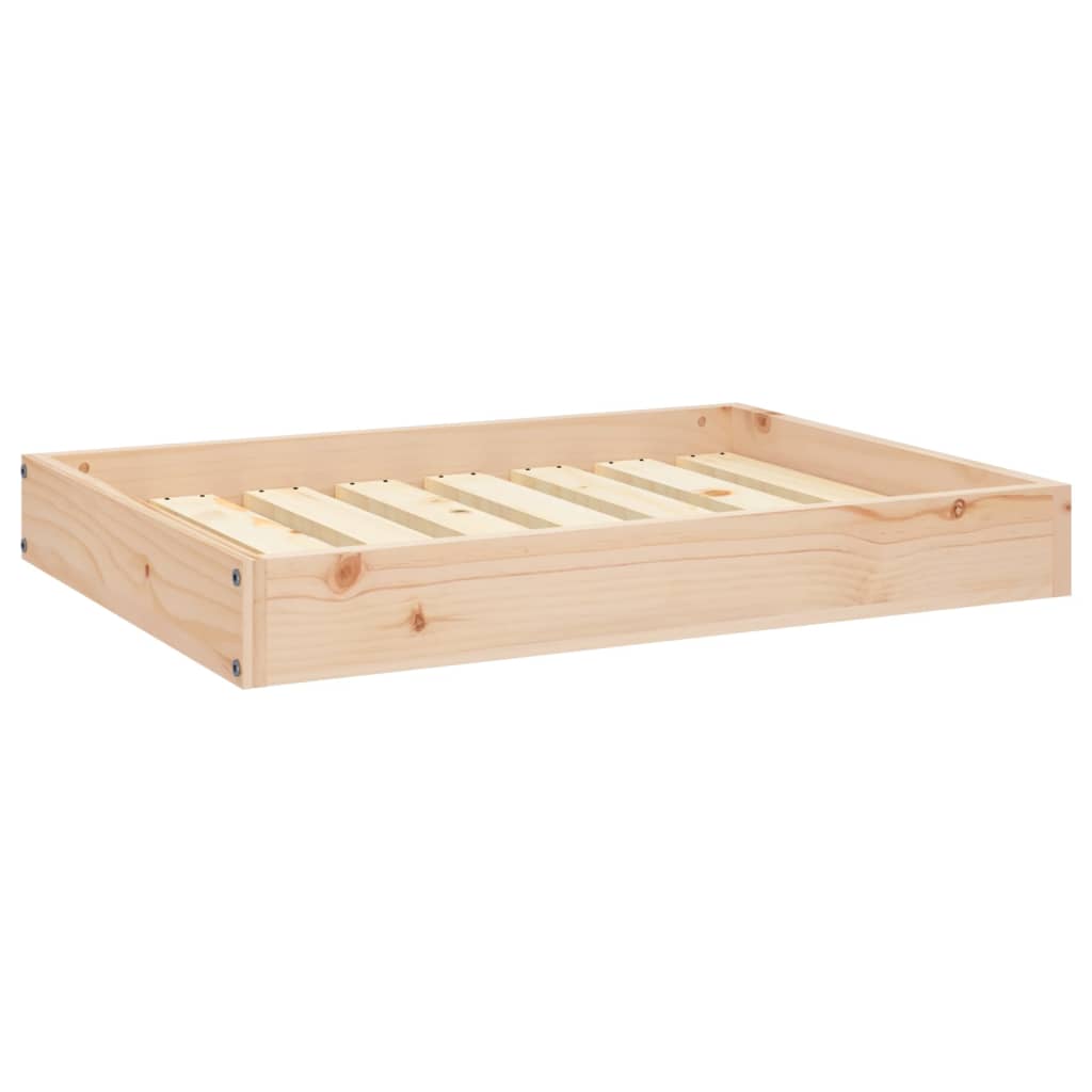 Dog Bed 71.5x54x9 cm Solid Wood Pine