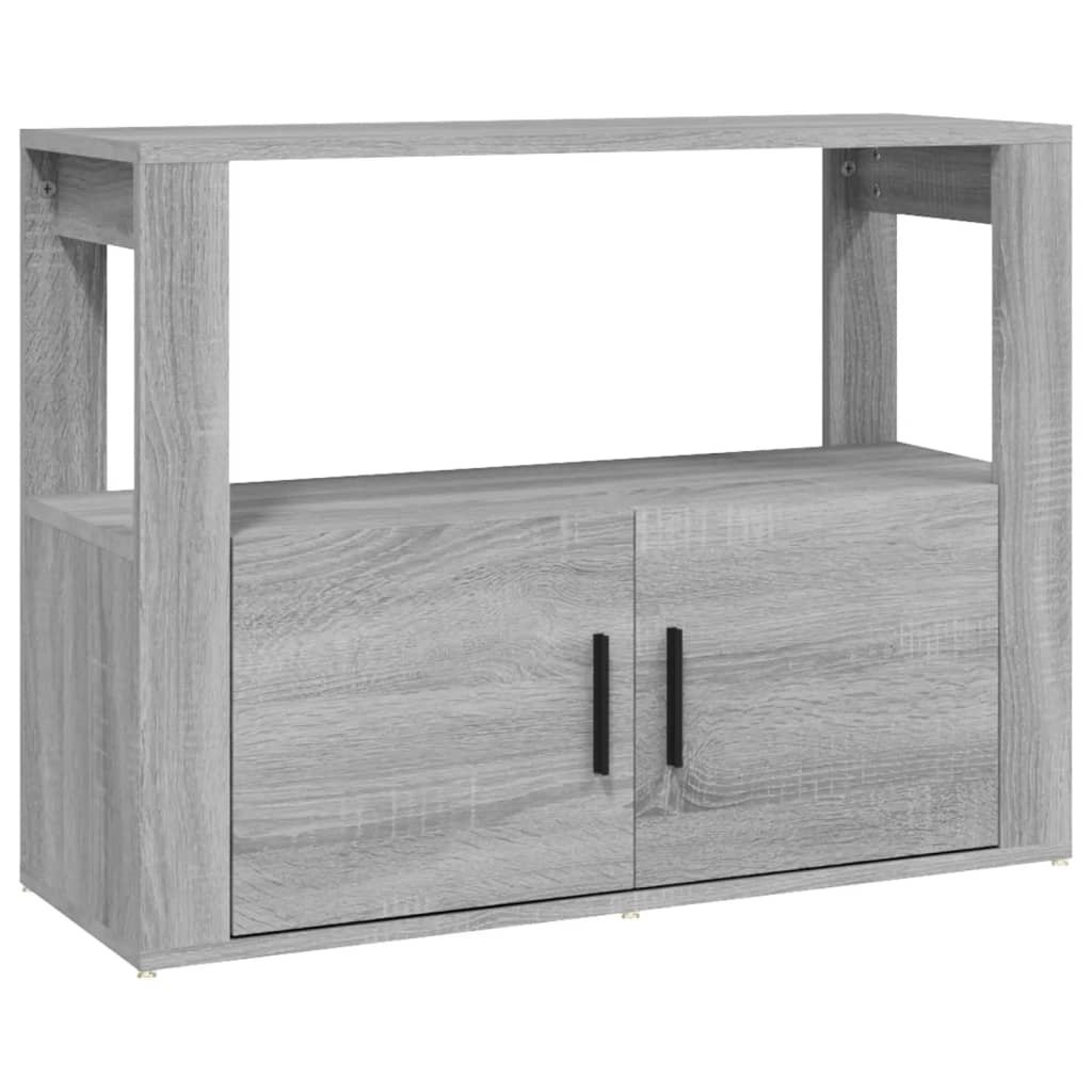 Sideboard Grey Sonoma 80x30x60 cm Engineered Wood