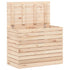 Laundry Basket 88.5x44x66 cm Solid Wood Pine