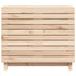 Laundry Basket 88.5x44x76 cm Solid Wood Pine
