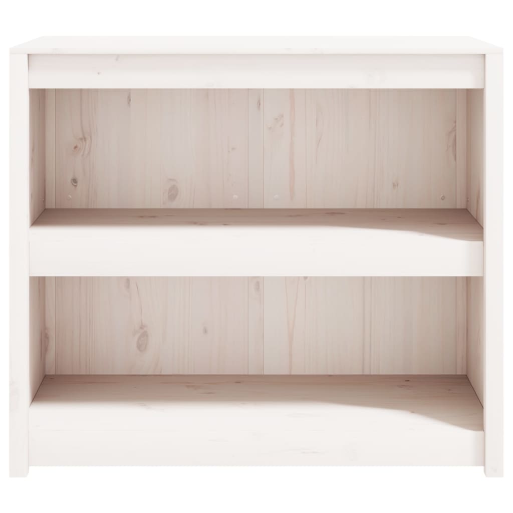 Outdoor Kitchen Cabinet White 106x55x92 cm Solid Wood Pine