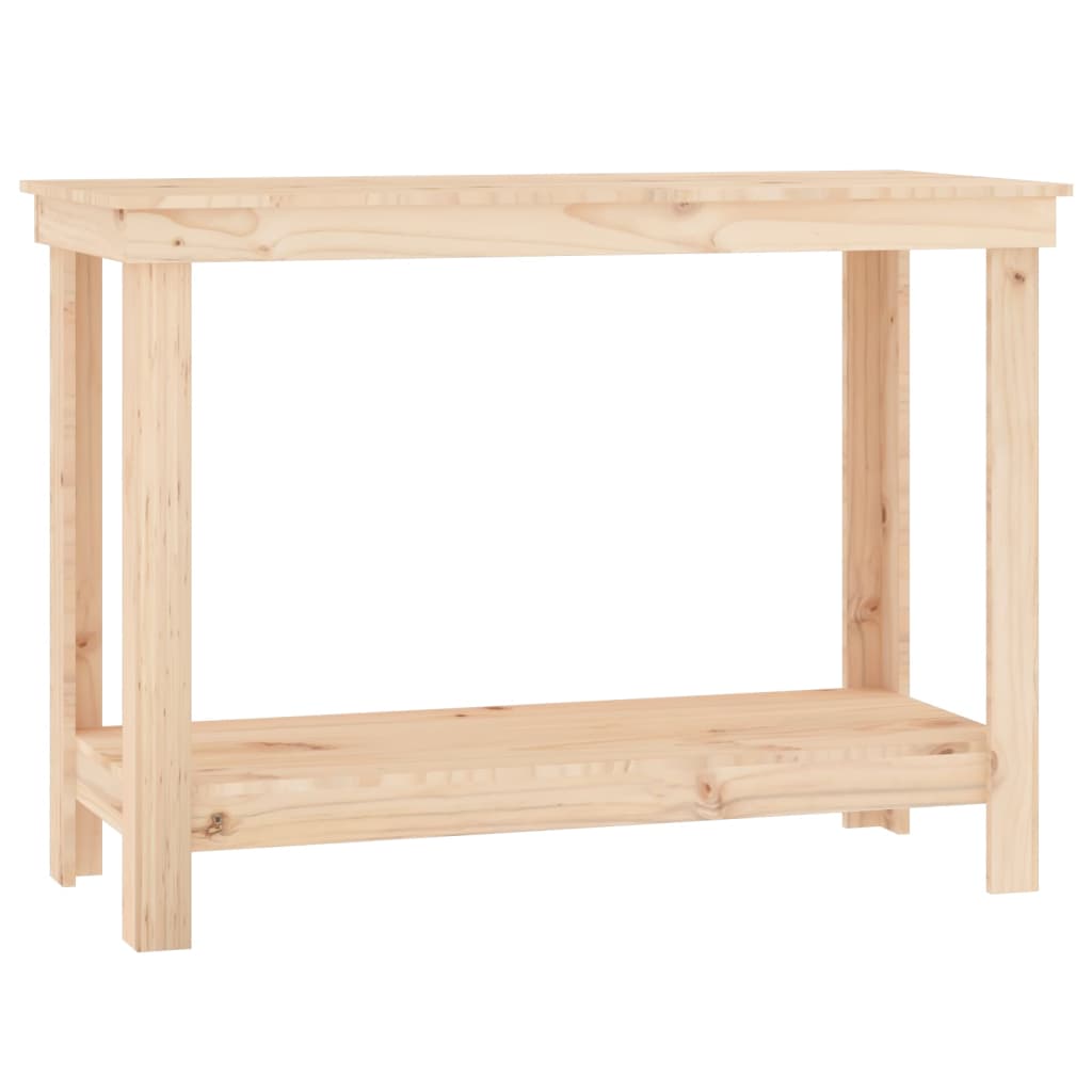 Work Bench 110x50x80 cm Solid Wood Pine