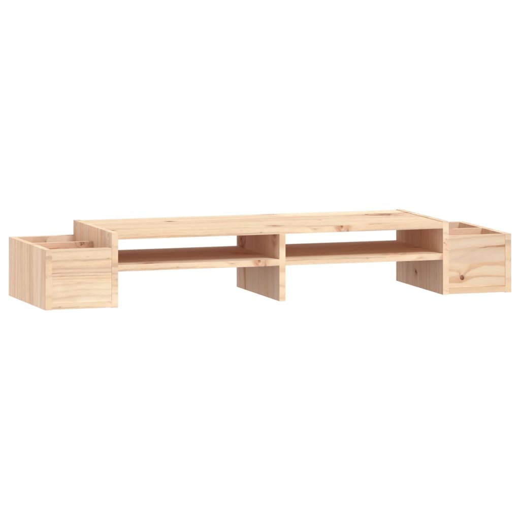 Monitor Stand 100x27.5x15 cm Solid Wood Pine