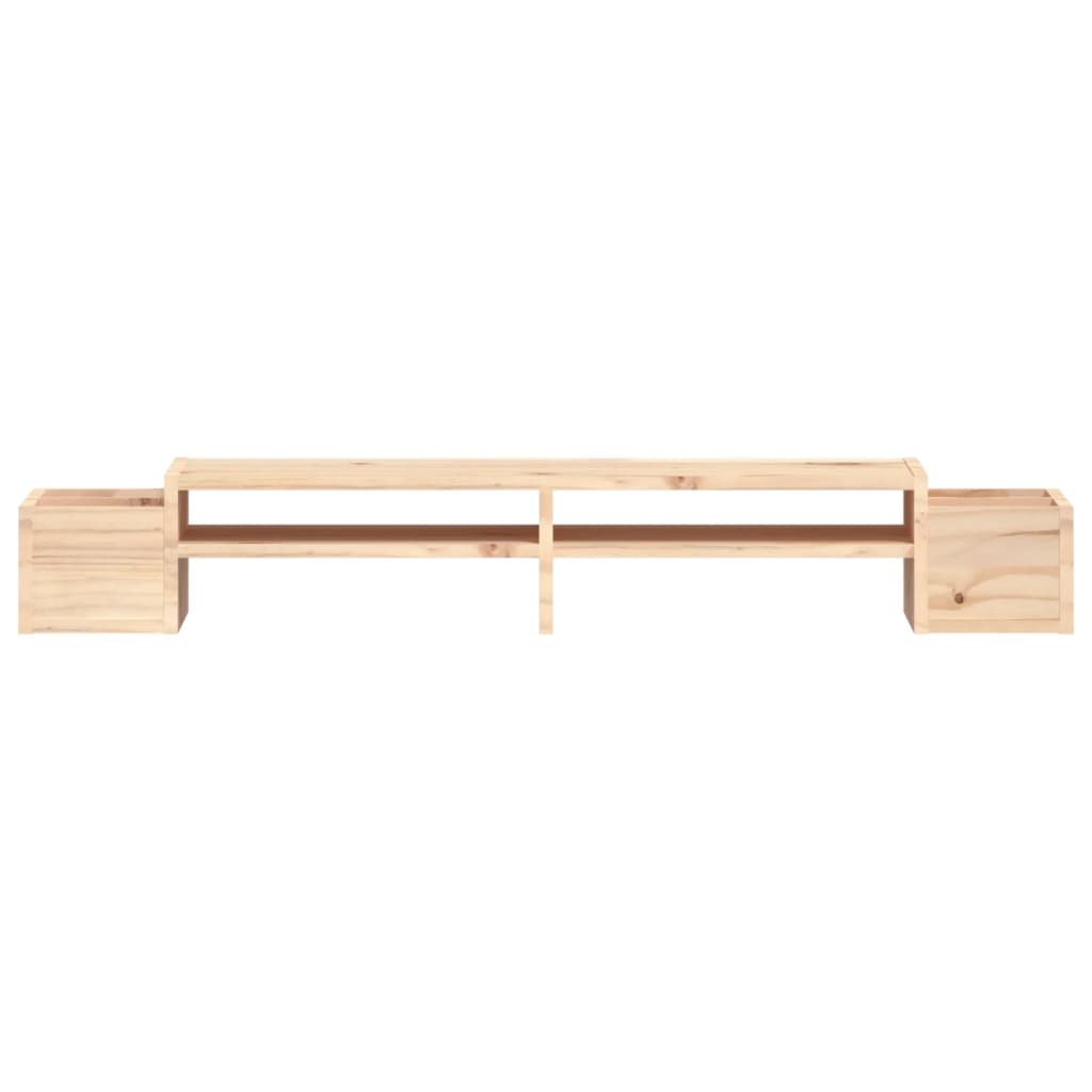 Monitor Stand 100x27.5x15 cm Solid Wood Pine