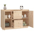 Sideboard 111x34x75 cm Solid Wood Pine