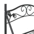 Flower Rack Black 56x30x96 cm Steel