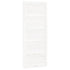 Barn Door White 80x1.8x204.5 cm Solid Wood Pine