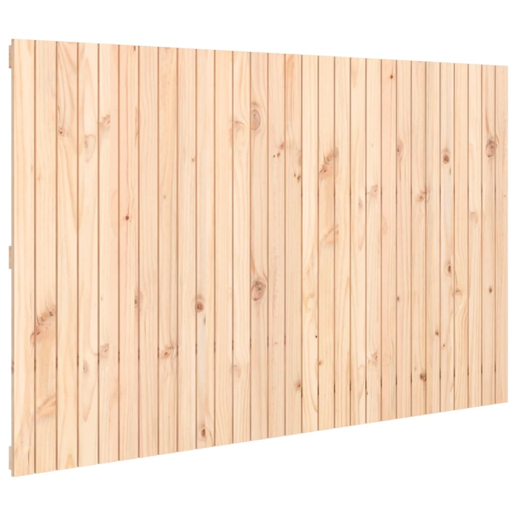 Wall Headboard 185 cm Solid Wood Pine