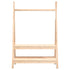 Clothes Rack 100x45.5x150 cm Solid Wood Pine