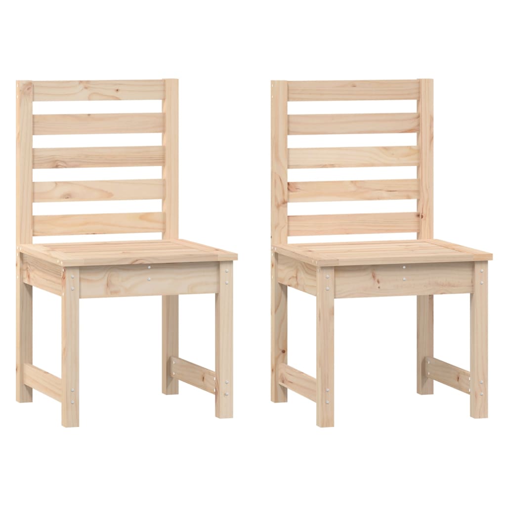 Garden Chairs 2 pcs 50x48x91.5 cm Solid Wood Pine