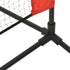 Tennis Net Black and Red 600x100x87 cm Polyester