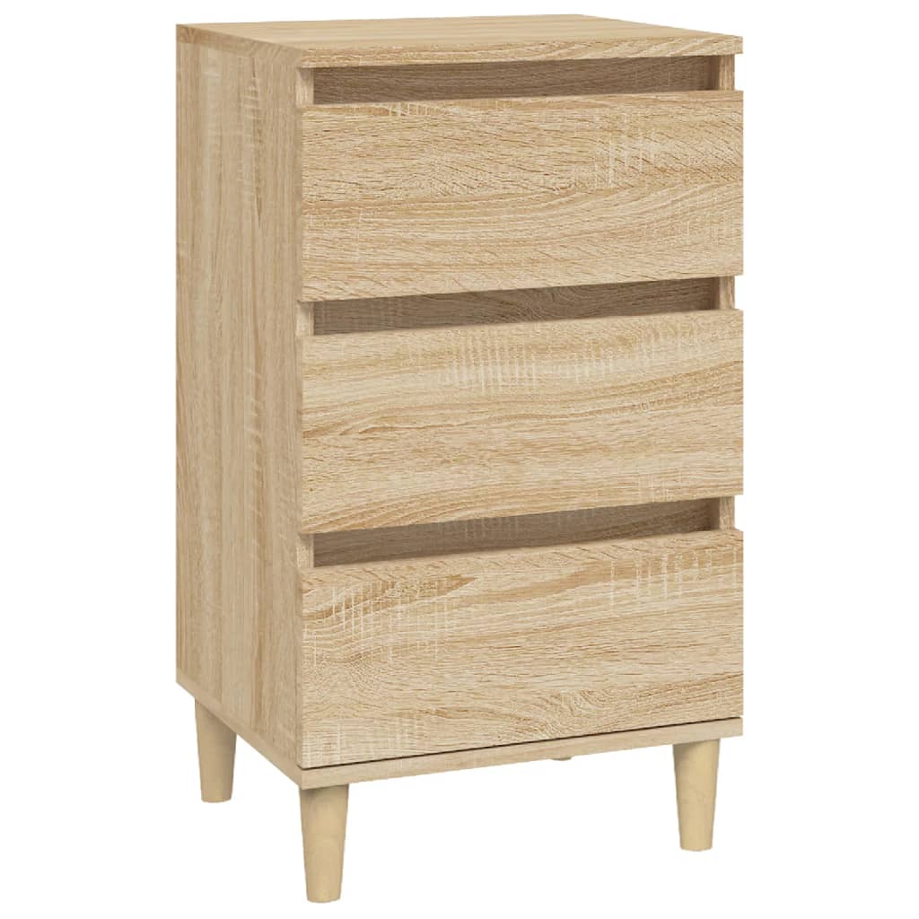 Bedside Cabinet Sonoma Oak 40x35x70 cm Engineered Wood