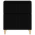 Sideboard Black 60x35x70 cm Engineered Wood