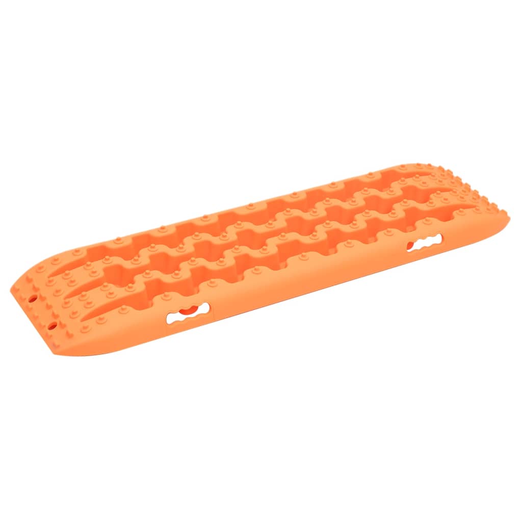 Traction Boards 2 pcs Orange 106x30.5x7 cm Nylon