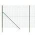 Wire Mesh Fence Green 1.8x10 m Galvanised Steel