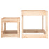 Sand Tables 2 pcs Solid Wood Pine