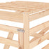 Wheelie Bin Storage Extension Solid Wood Pine
