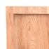 Bathroom Countertop Light Brown 40x50x4 cm Treated Solid Wood