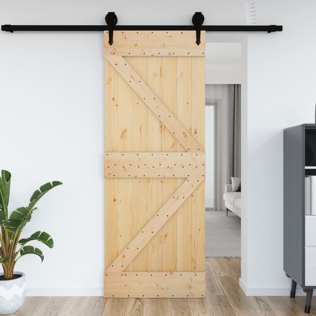 Door NARVIK 95x210 cm Solid Wood Pine