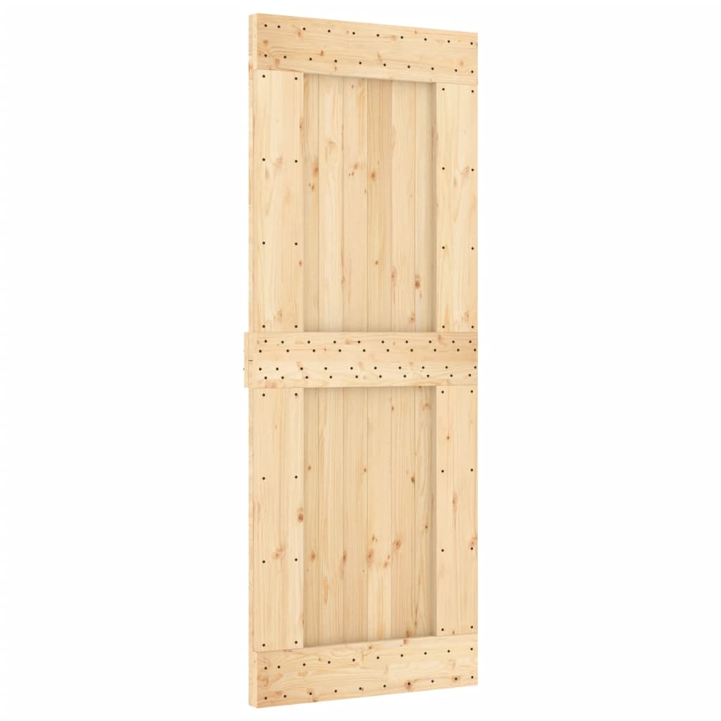 Door NARVIK 80x210 cm Solid Wood Pine