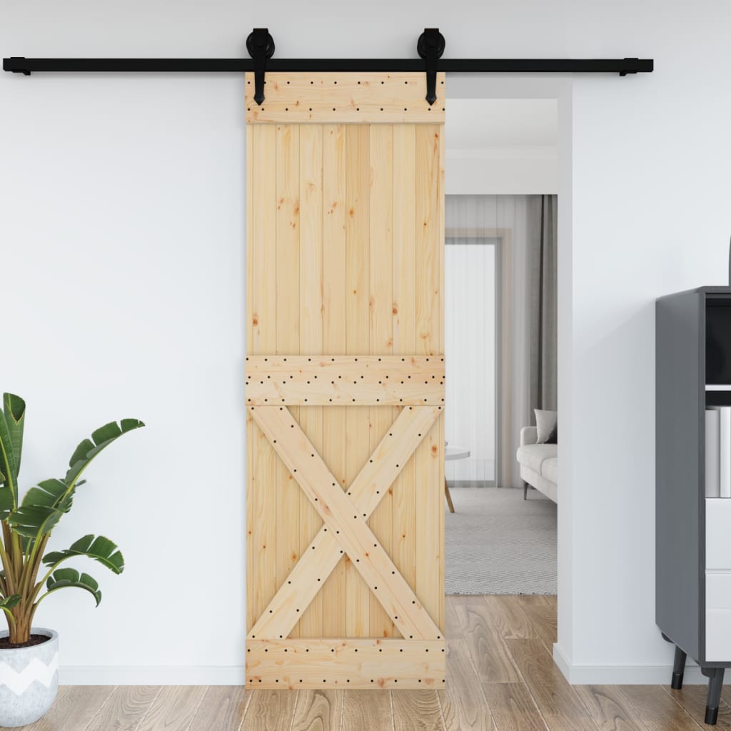 Door NARVIK 70x210 cm Solid Wood Pine