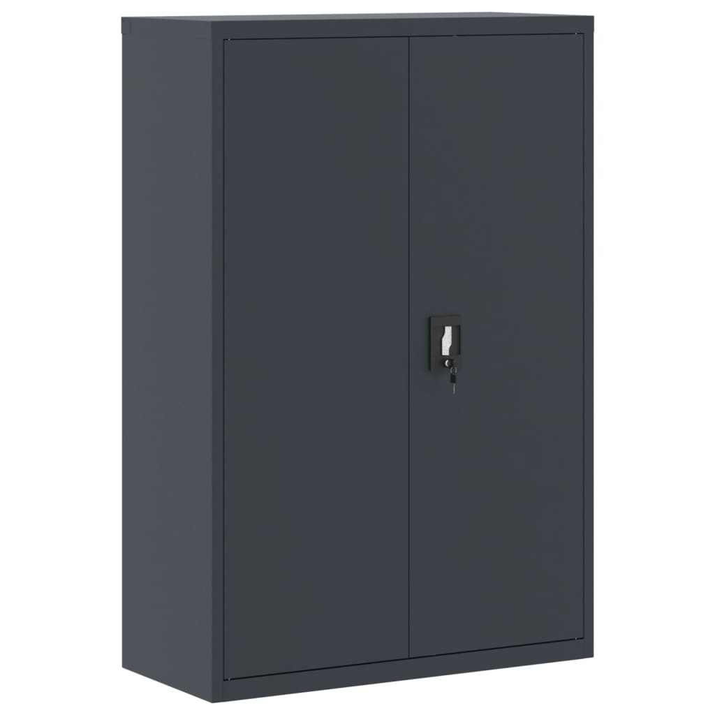 File Cabinet Anthracite 90x40x140 cm Steel