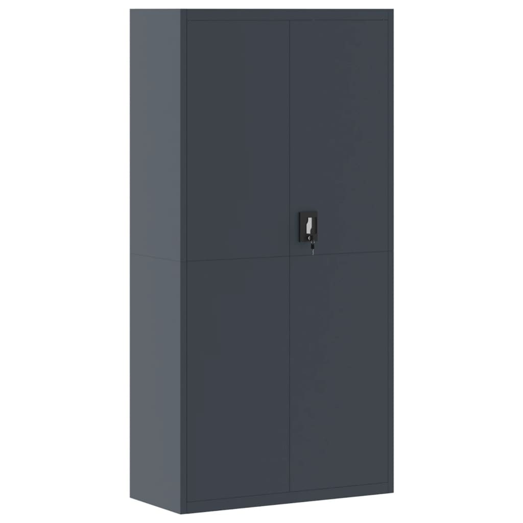 File Cabinet Anthracite 90x40x180 cm Steel