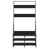 Clothes Rack with Shoe Storage Black 90x34x184 cm