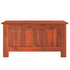 Storage Chest with Lid Brown Solid Wood Acacia