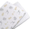 Bassinet Fitted Sheets 2‑Pack – 100% Cotton Jersey, 40×80×12cm, Mason