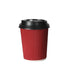 500 Pcs 8oz Disposable Takeaway Coffee Paper Cups Triple Wall Take Away w Lids