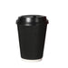 100 Pcs 12oz Disposable Takeaway Coffee Paper Cups Triple Wall Take Away w Lids