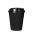 100 Pcs 12oz Disposable Takeaway Coffee Paper Cups Triple Wall Take Away w Lids