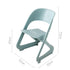 ArtissIn Set of 4 Dining Chairs Office Cafe Lounge Seat Stackable Plastic Leisure Chairs Blue