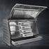 Aluminium Ute Tool Box 5 Drawer Truck Storage Toolbox 122cm