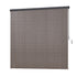 Instahut Outdoor Blinds Light Filtering Roll Down Awning Shade 3X2.5M Brown