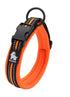 Heavy Duty Reflective Dog Collar - Orange, L