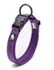 Heavy Duty Reflective Dog Collar - Purple, L