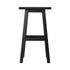 Bar Stools Kitchen Counter Stools Wooden Chairs Black x4