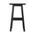 Artiss Bar Stools Kitchen Counter Stools Wooden Chairs Black x4