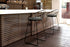 Artiss 2x Bar Stools Padded Seat Metal