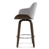 Bar Stools Swivel Velvet Padded Wooden