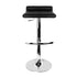 Artiss 4x Bar Stools Adjustable Gas Lift Chairs Black