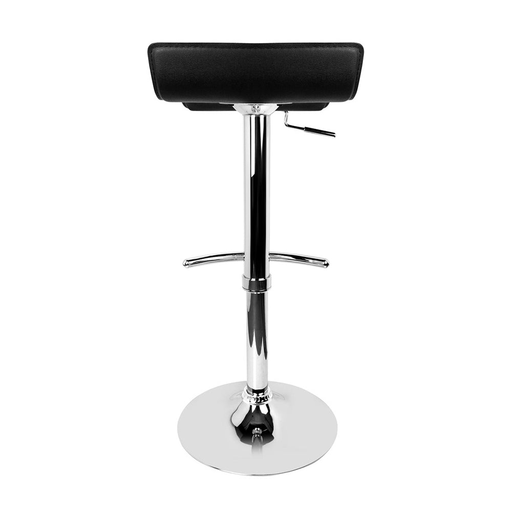 Artiss 4x Bar Stools Adjustable Gas Lift Chairs Black