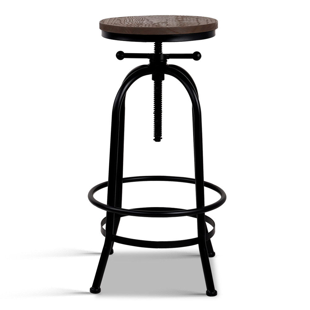 Bar Stools Adjustable Wood Chairs