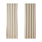 2X Blockout Curtains Eyelet 180x213cm Beige