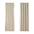 2X Blockout Curtains Eyelet 180x213cm Beige