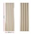 Artiss 2X Blockout Curtains Eyelet 180x213cm Beige